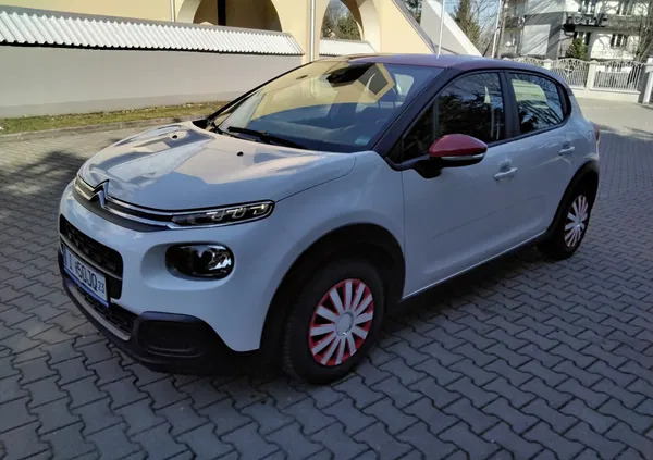 małopolskie Citroen C3 cena 39900 przebieg: 117000, rok produkcji 2018 z Pińczów